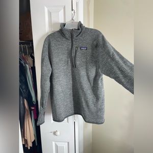 Grey half zip Patagonia